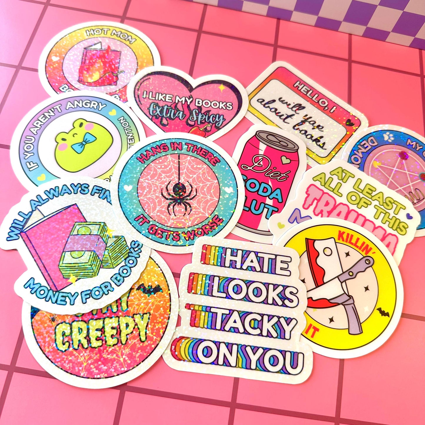 Custom Logo Waterproof Vinyl Sticker (Your Design)