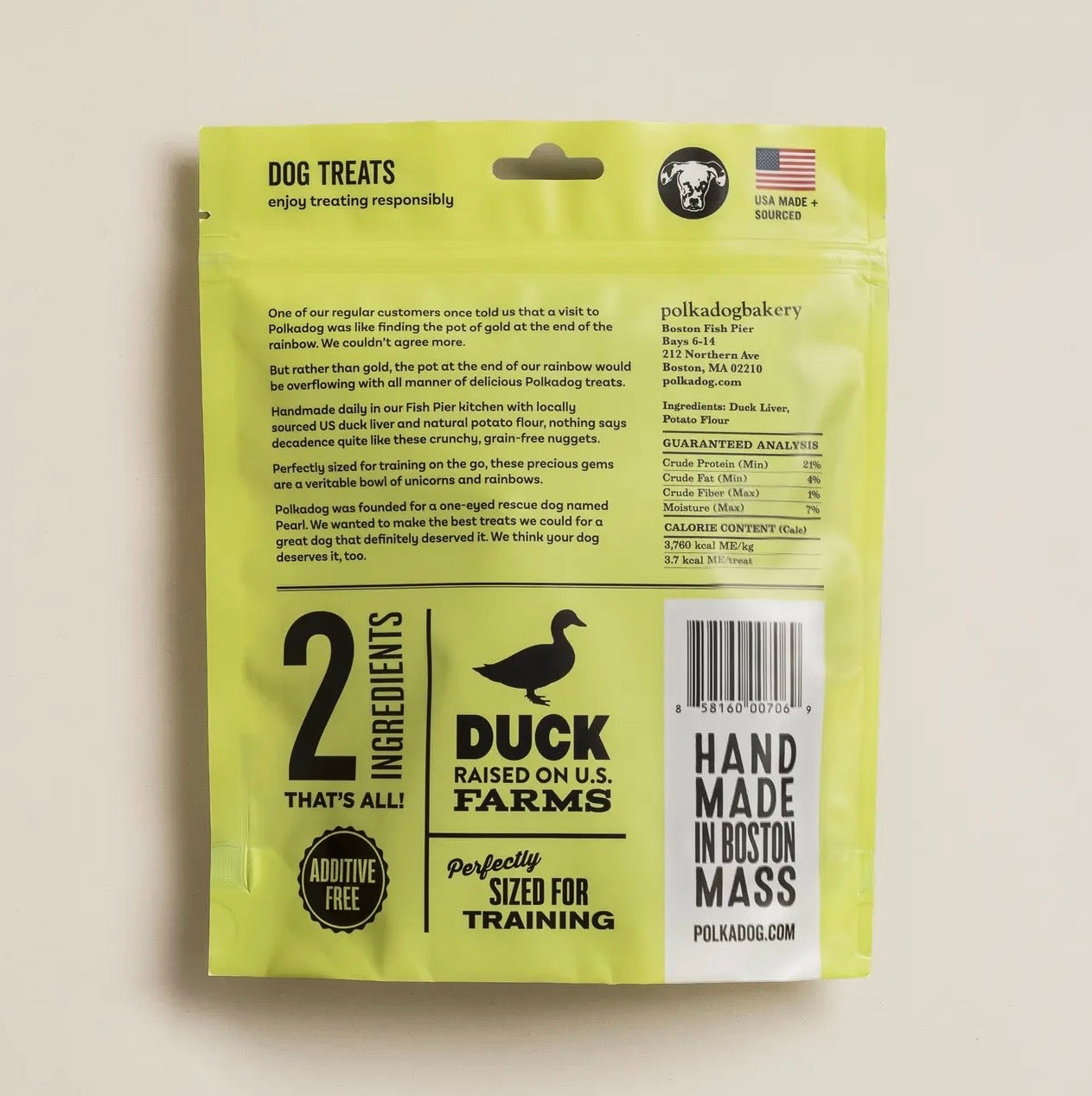 Lucky Duck Training Bits - 7oz - Dog Treats