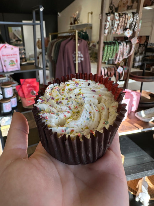 Natural Birthday Cupcake