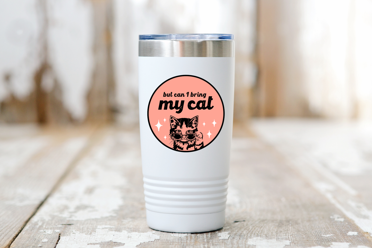 But Can I Bring My Cat Sticker