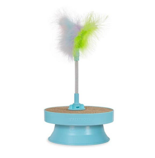 CatStages 2-in-1 Topper Scratch n' Bat Cat Toy