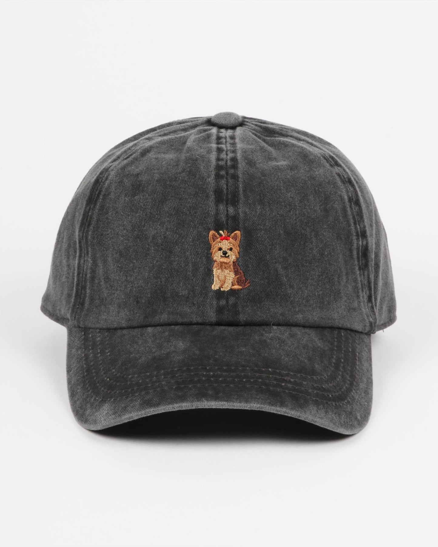 DOG YORKIE YORSIRE TERRIER Embroidered Baseball Cap