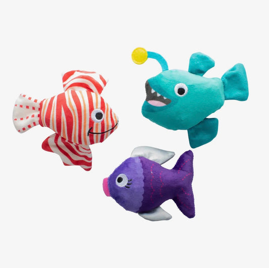 Any Fin is Possible 3pc Dog Toy Set