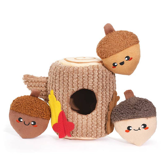 Autumn Woofs  |  Acorn Tree - Interactive Dog Toy