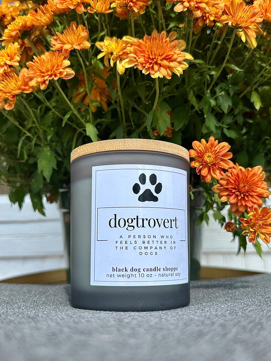 Dogtrovert Dog Lover Candle