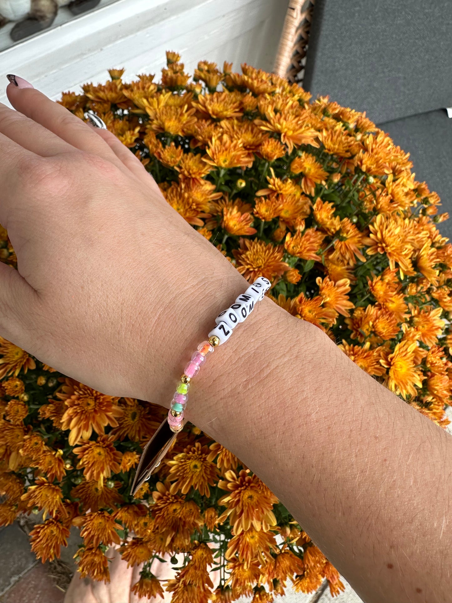 Zoomies Word Bracelet