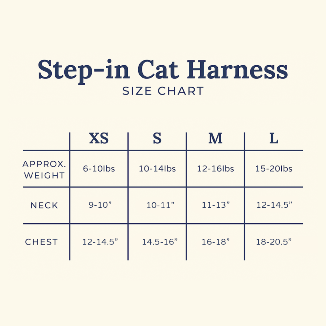Ever So Sweet Corduroy Step-in Cat Harness