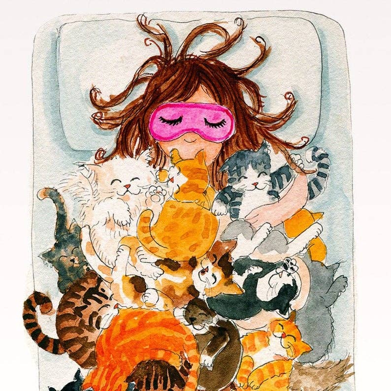 Purrr-fect Birthday - Funny Birthday Card