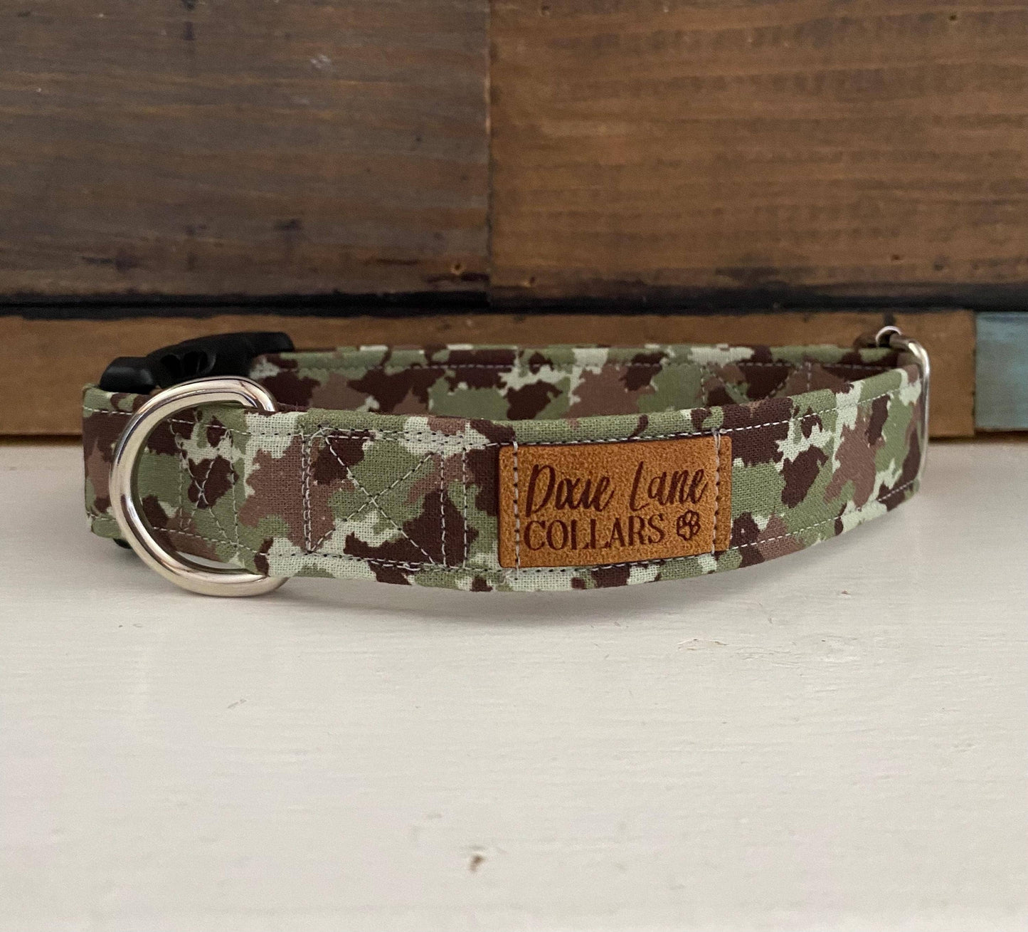 Camouflage Army Camo Print Dog Collar