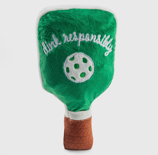 Green Stripe Pickleball Paddle By Haute Diggity Dog