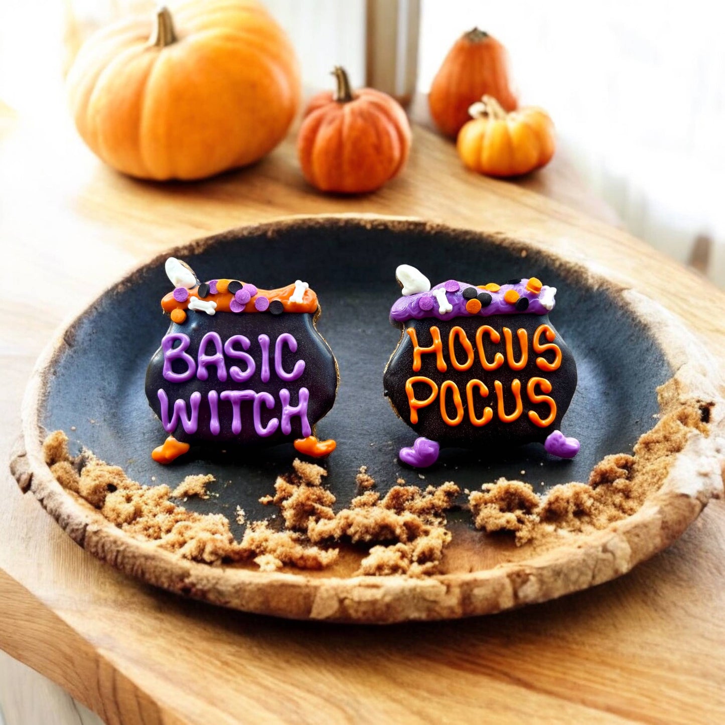 Witch Caldron Halloween dog treats