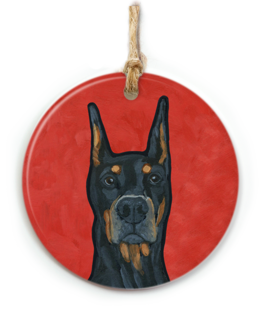 Doberman Ornament