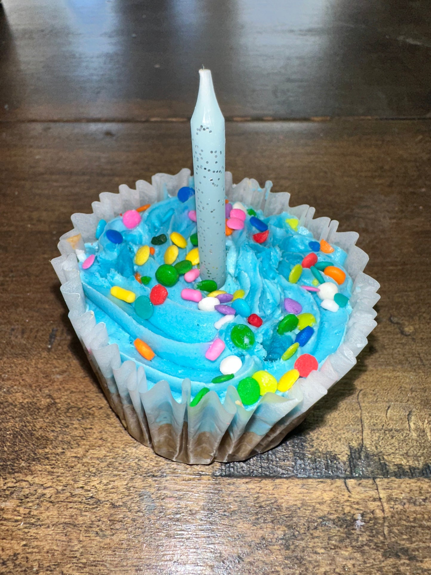 Blue Pup-Cake
