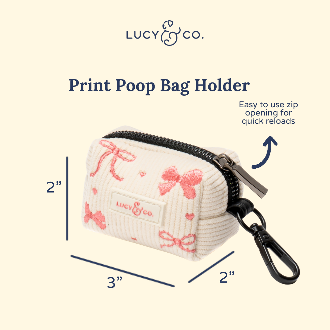 Ever So Sweet Corduroy Poop Bag Holder