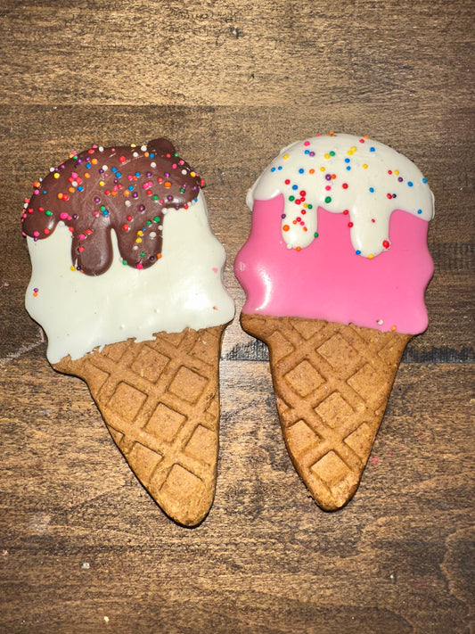 Ice Cream Cone Gourmet Dog Treat