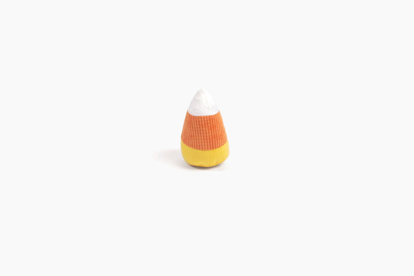 Midlee Plush Candy Corn Dog Toy- Set of 2