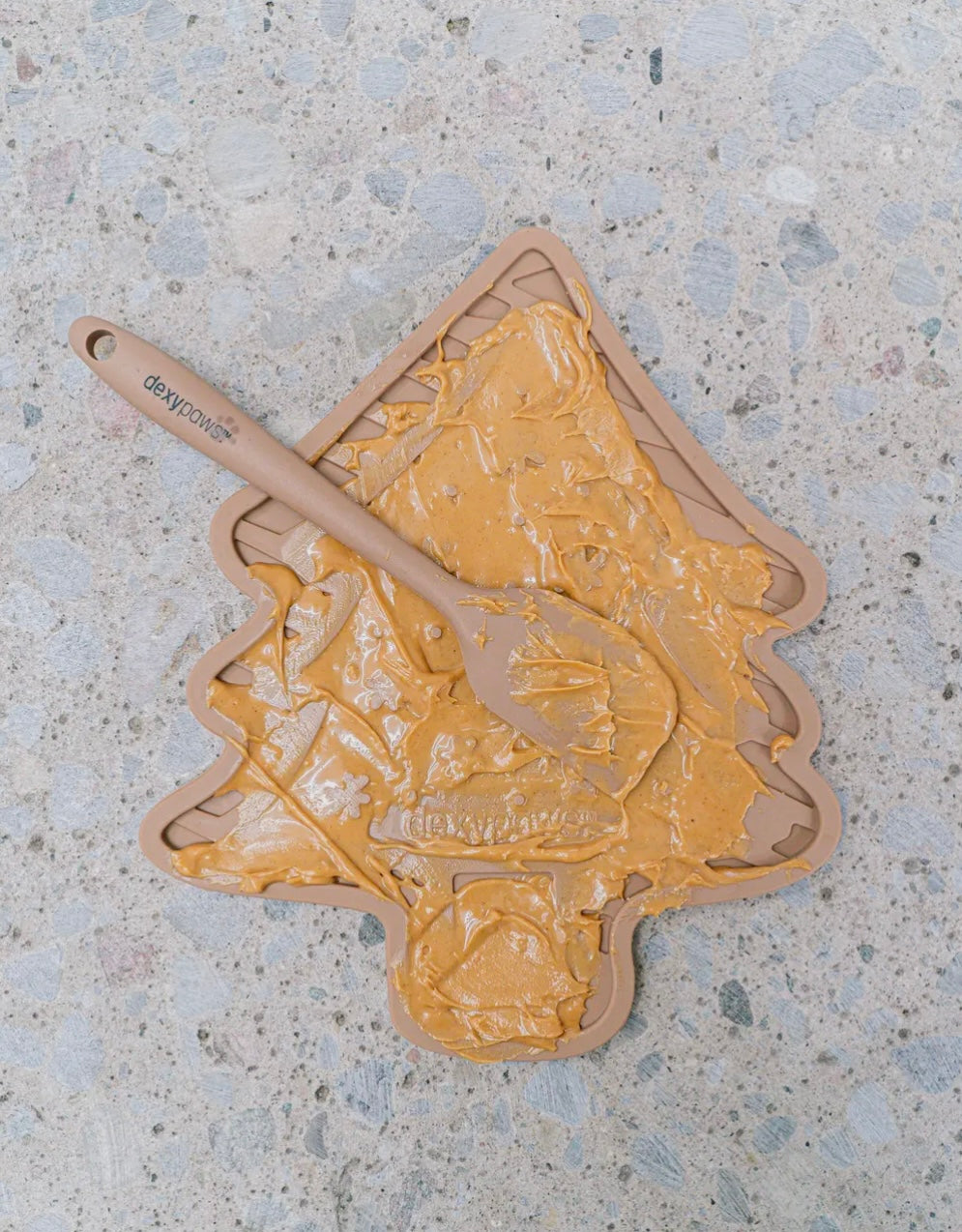 Cookie Tree Enrichment Lick Mat with Silicone Spatula
