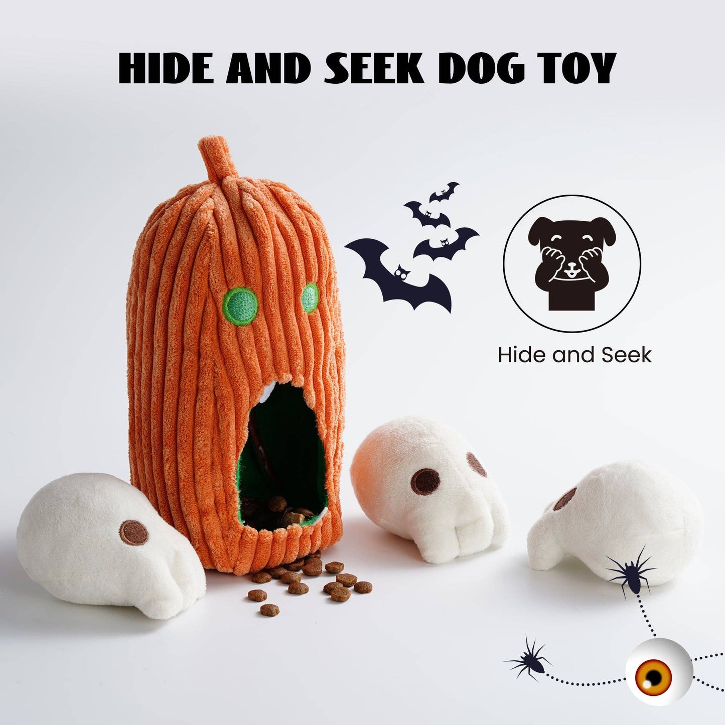 4 Piece Pumpkin & Skulls Puzzle Toys