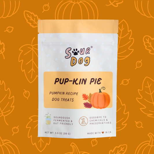 Pup-kin Pie - Pumpkin Sourdough Dog Treats