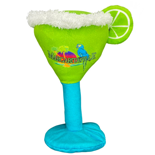 Margaritaville® Margarita Glass Plush Dog Toy 8"