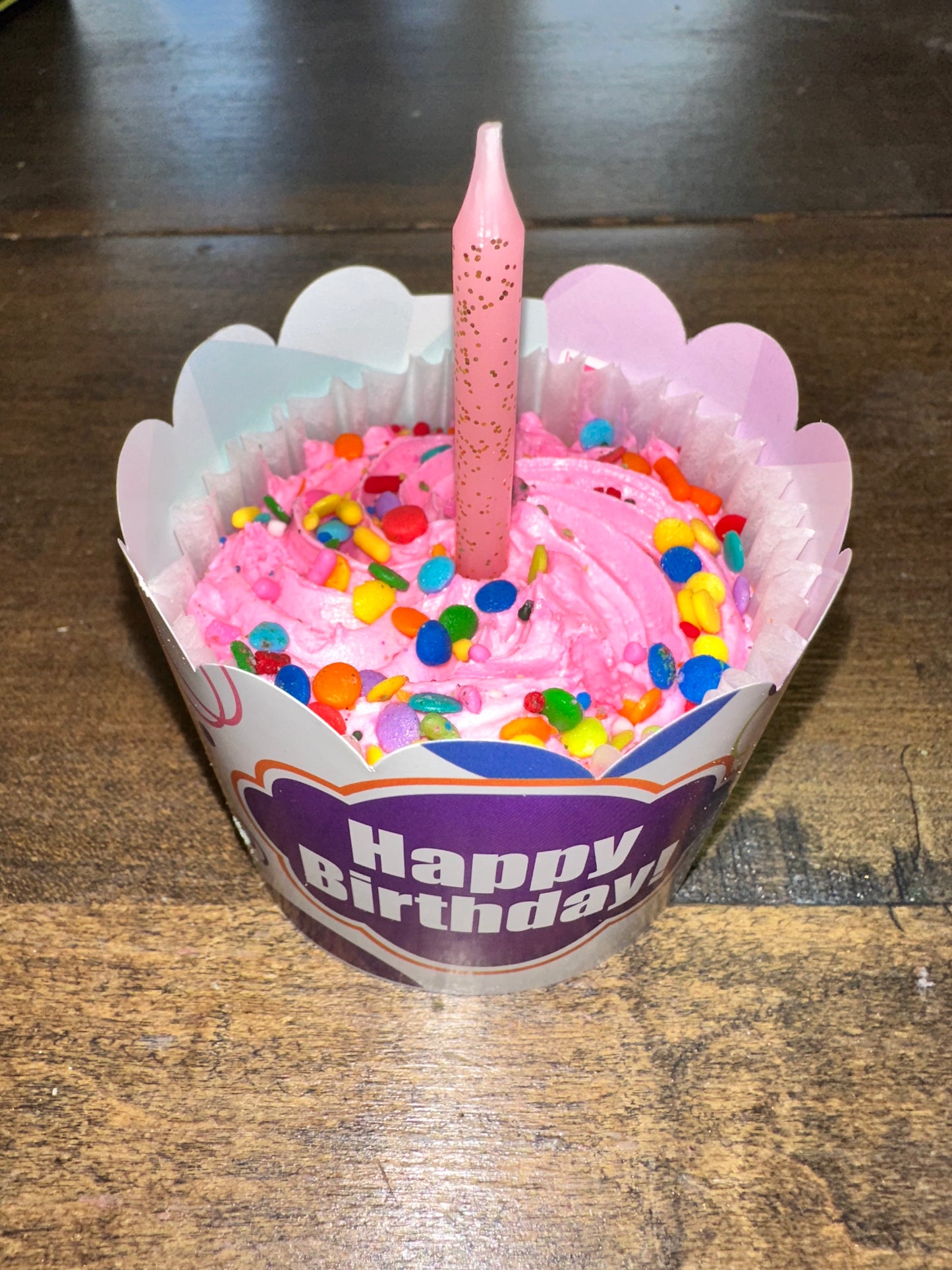 Pink Pup-Cake