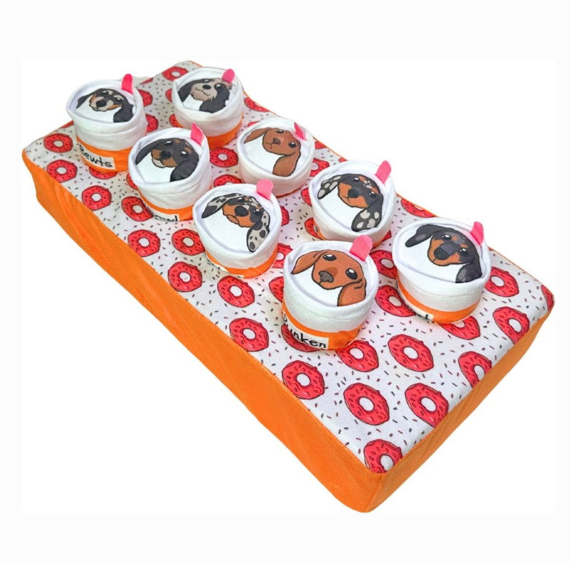 The Weens - Too Much Caffween Puzzle Dog Toy
