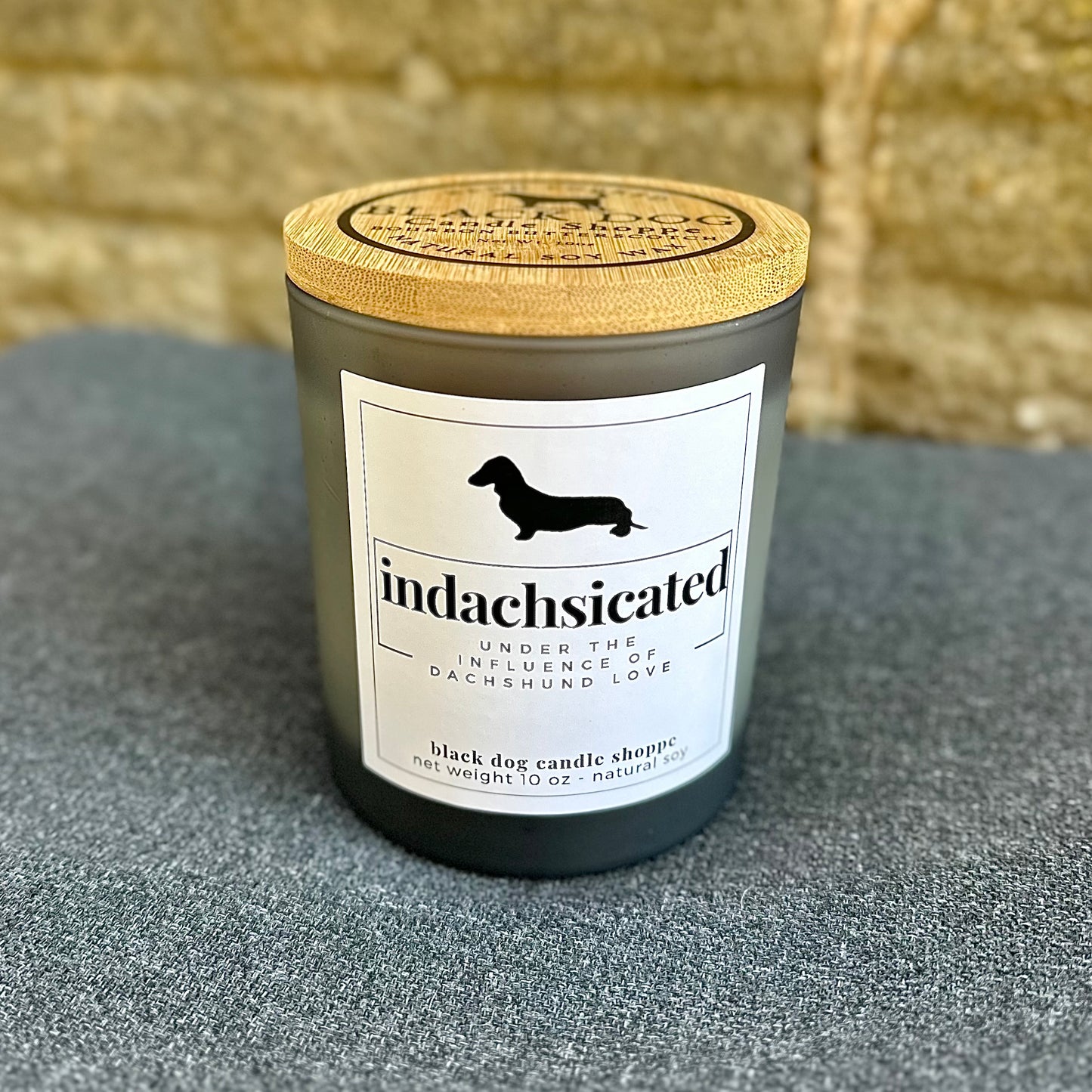 Dachshund Funny Candle