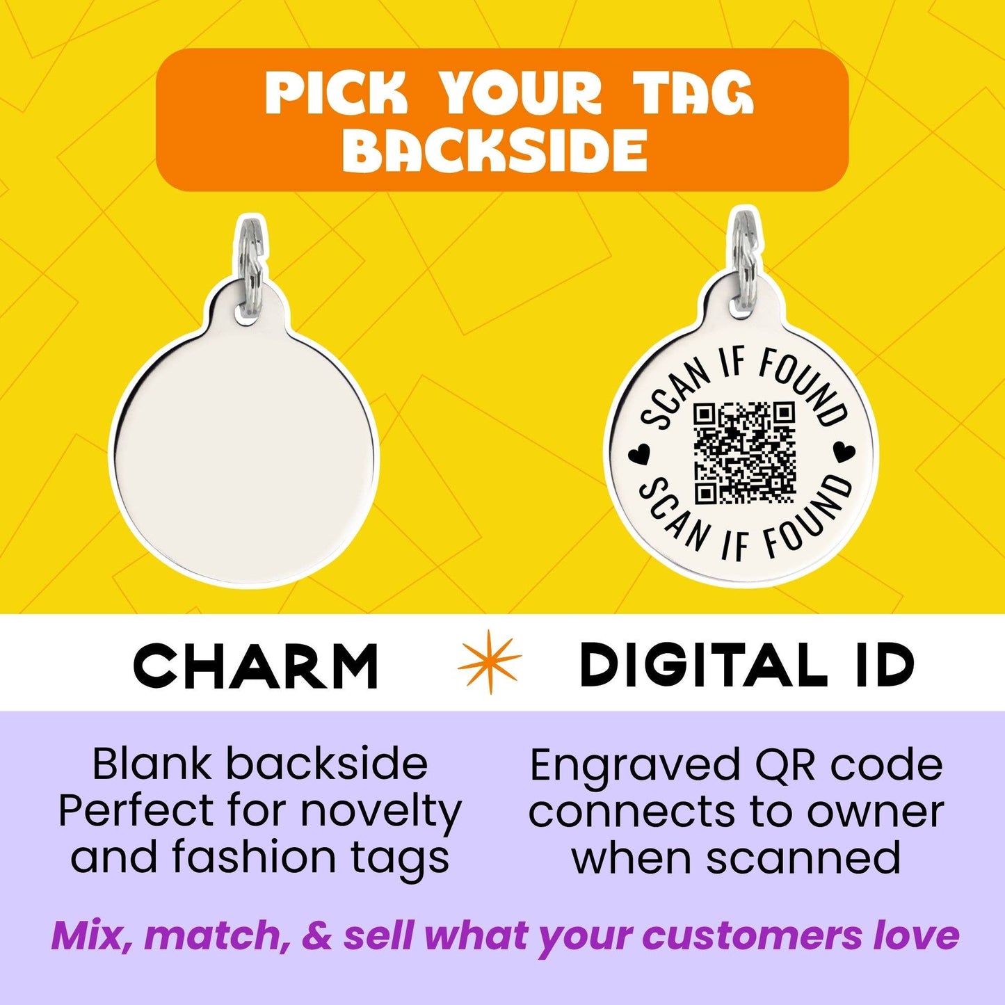 Sassy Dog Tag Charm & Pet ID Tag - Bless Your Heart