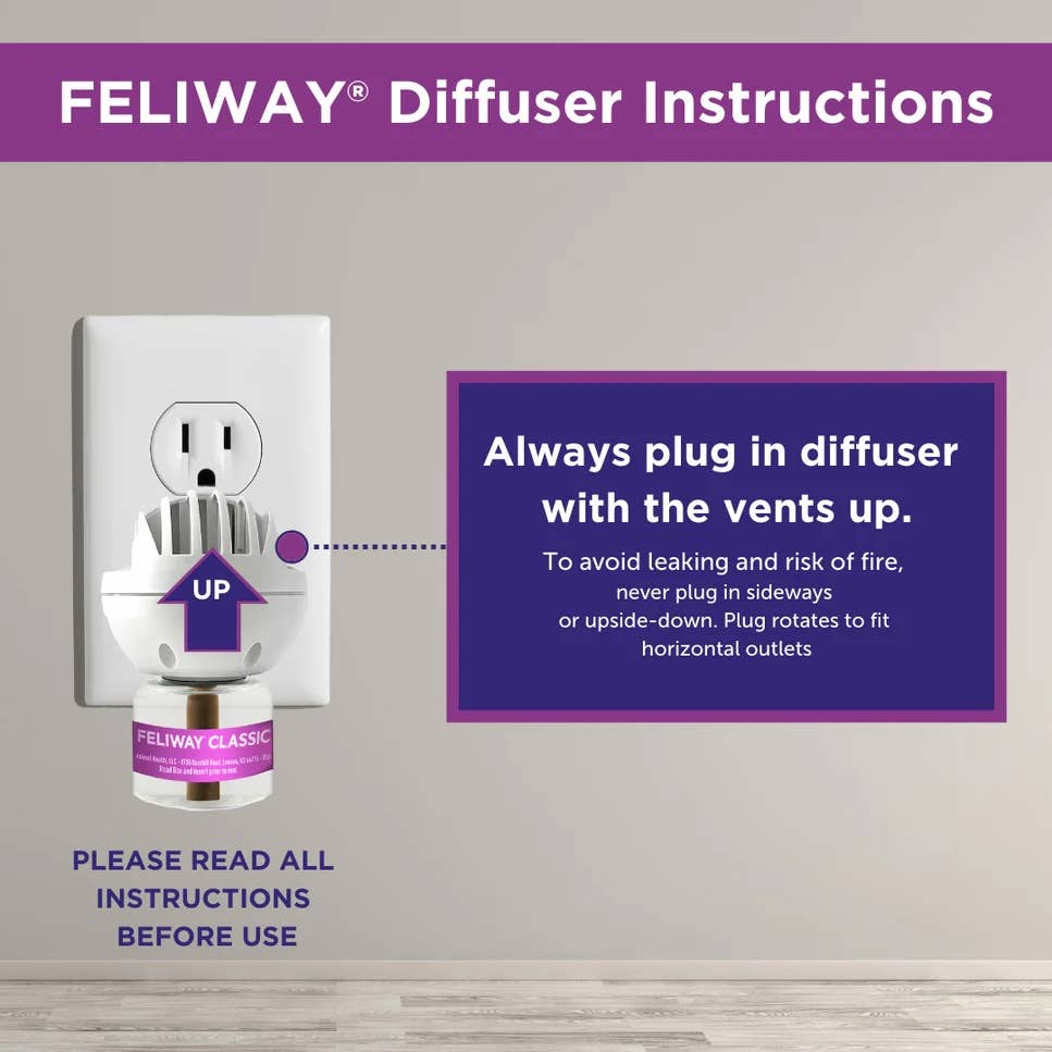 Feliway Classic Cat Calming Pheromone 30 Day Refill