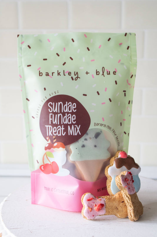 Sundae Fundae Treat Mix - Summer Themed Dog Biscuit Treats
