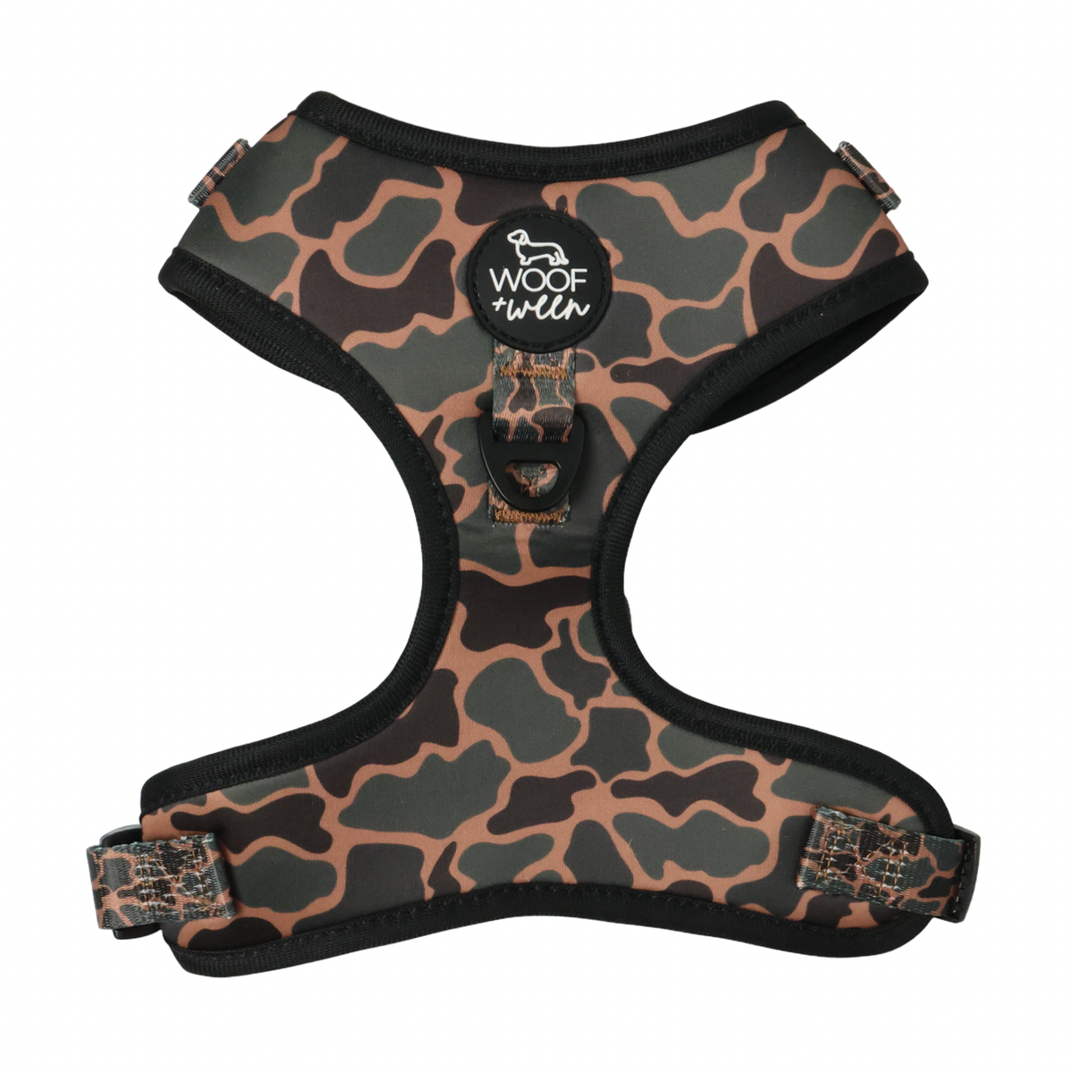 Adjustable Dog Harness - BLACK DUCK CAMO
