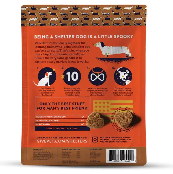 GivePet Love Bites Halloween Dog Treats