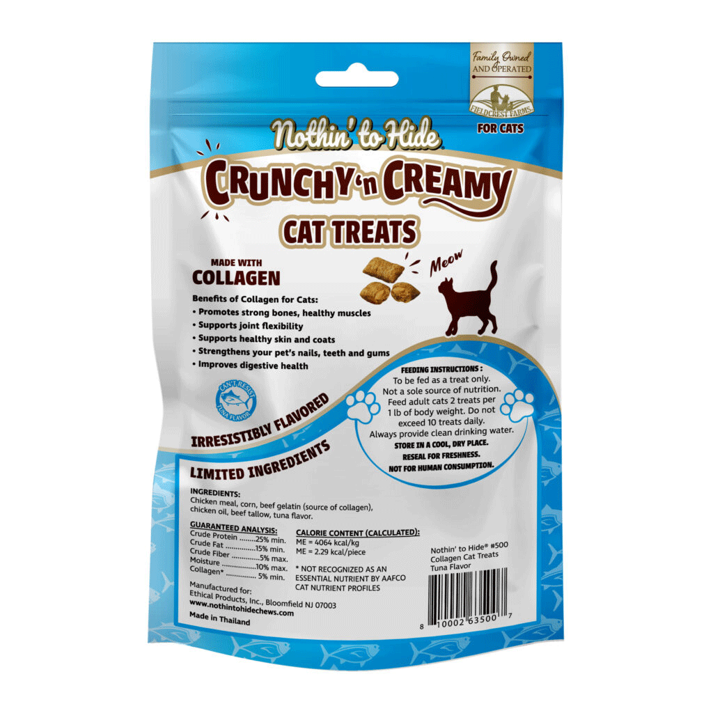 FIELDCREST FARMS Nothin To Hide Cat Tuna Treats 3oz