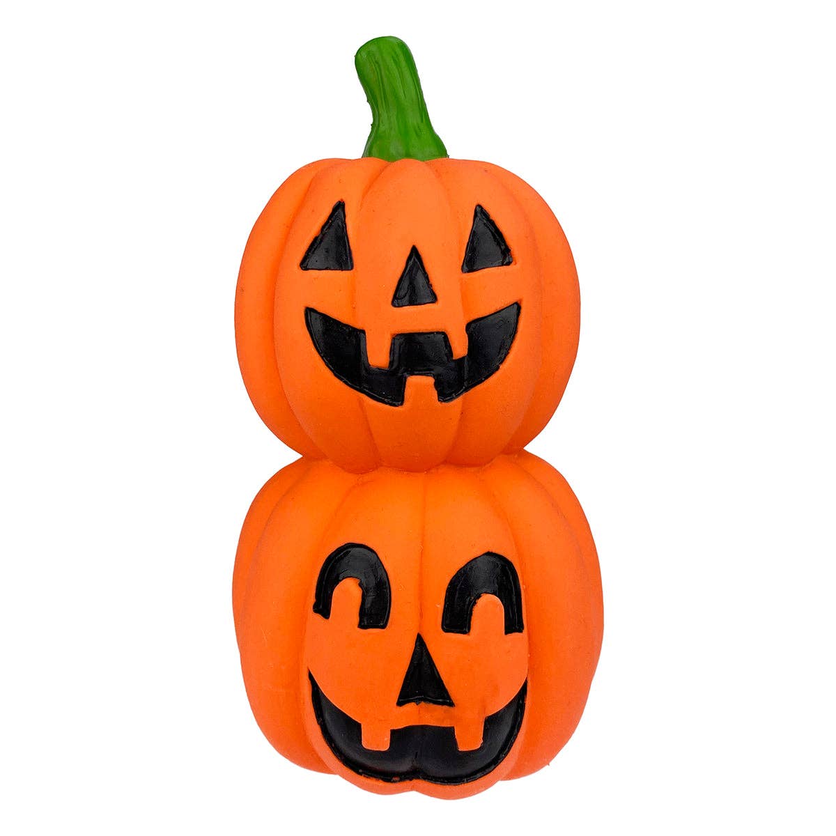 Multipet Halloween Latex Jack-O-Lanterns Dog Toy 6"