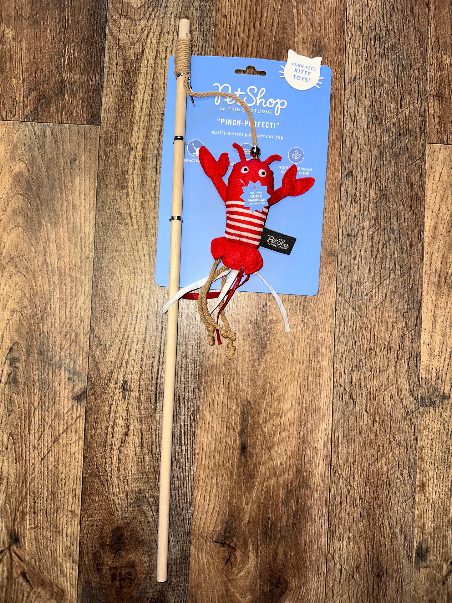 Pinch-Perfect Cat Toy Wand