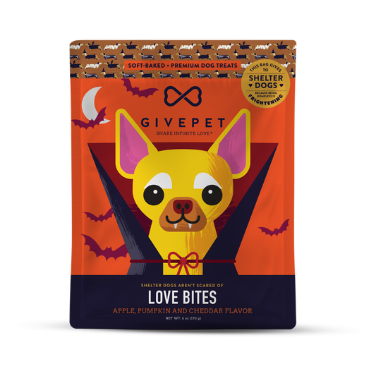 GivePet Love Bites Halloween Dog Treats