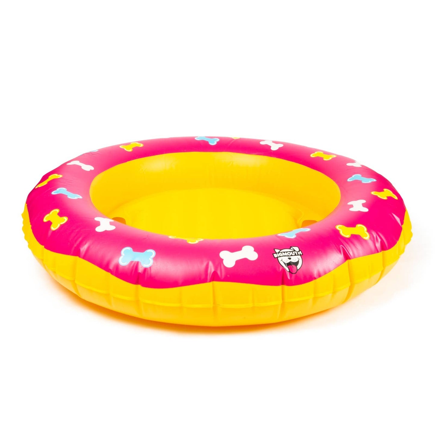 Bone Patterned Dog Pool Float