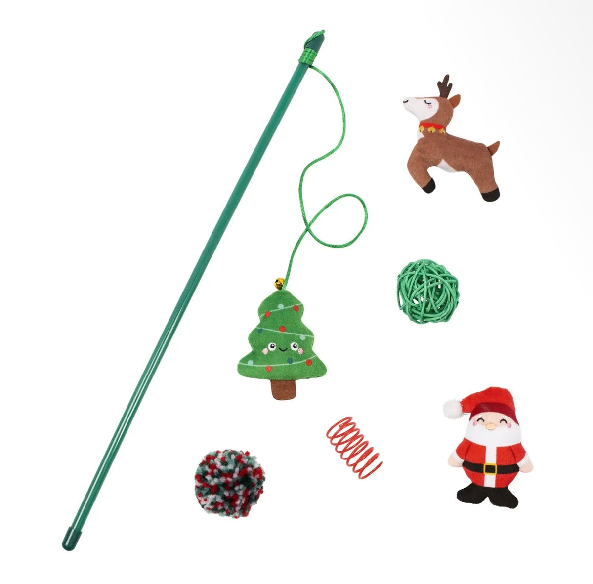 Jingle Joy 6PC Cat Toy Set