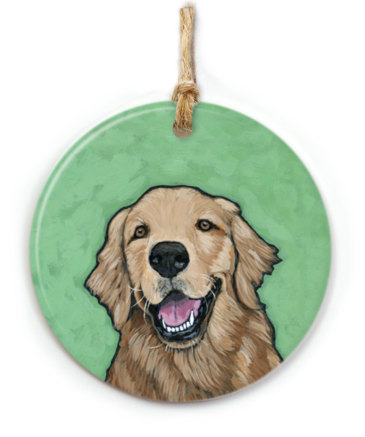 Golden Retriever Dog Ornament