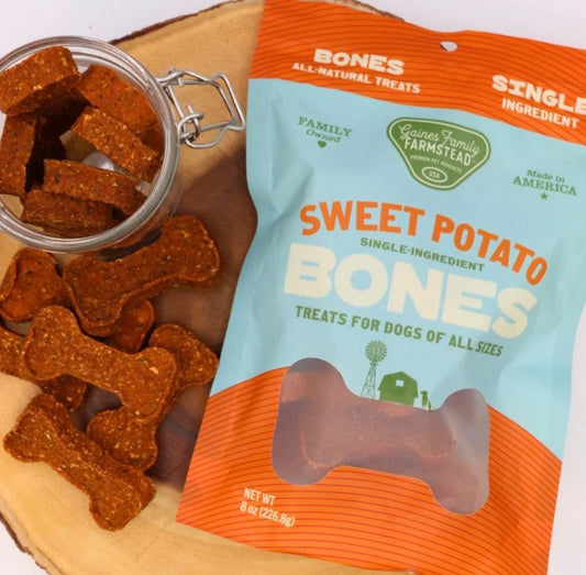 Sweet Potato Bones - 8oz
