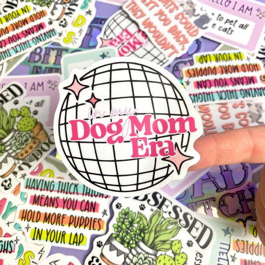 In My Dog Mom Era Sticker