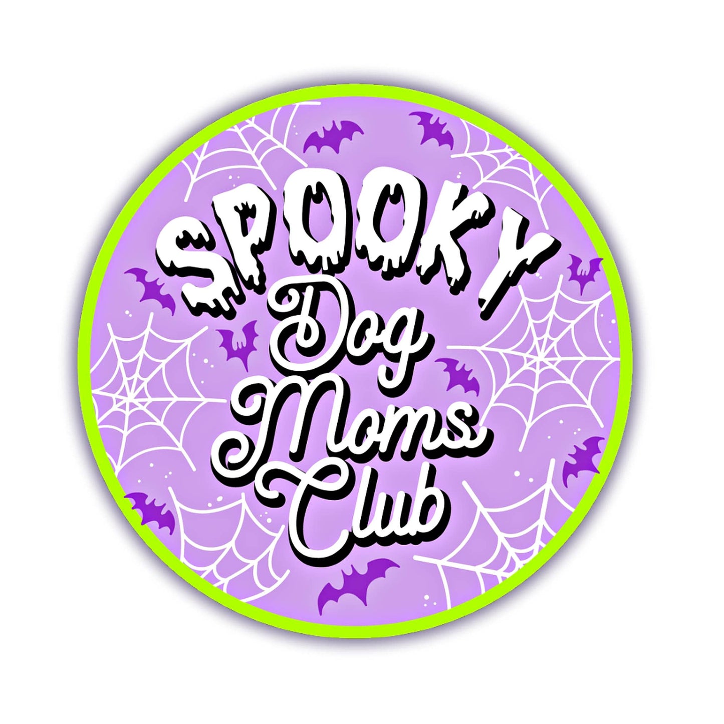 Halloween Sticker - Spooky Dog Moms Club