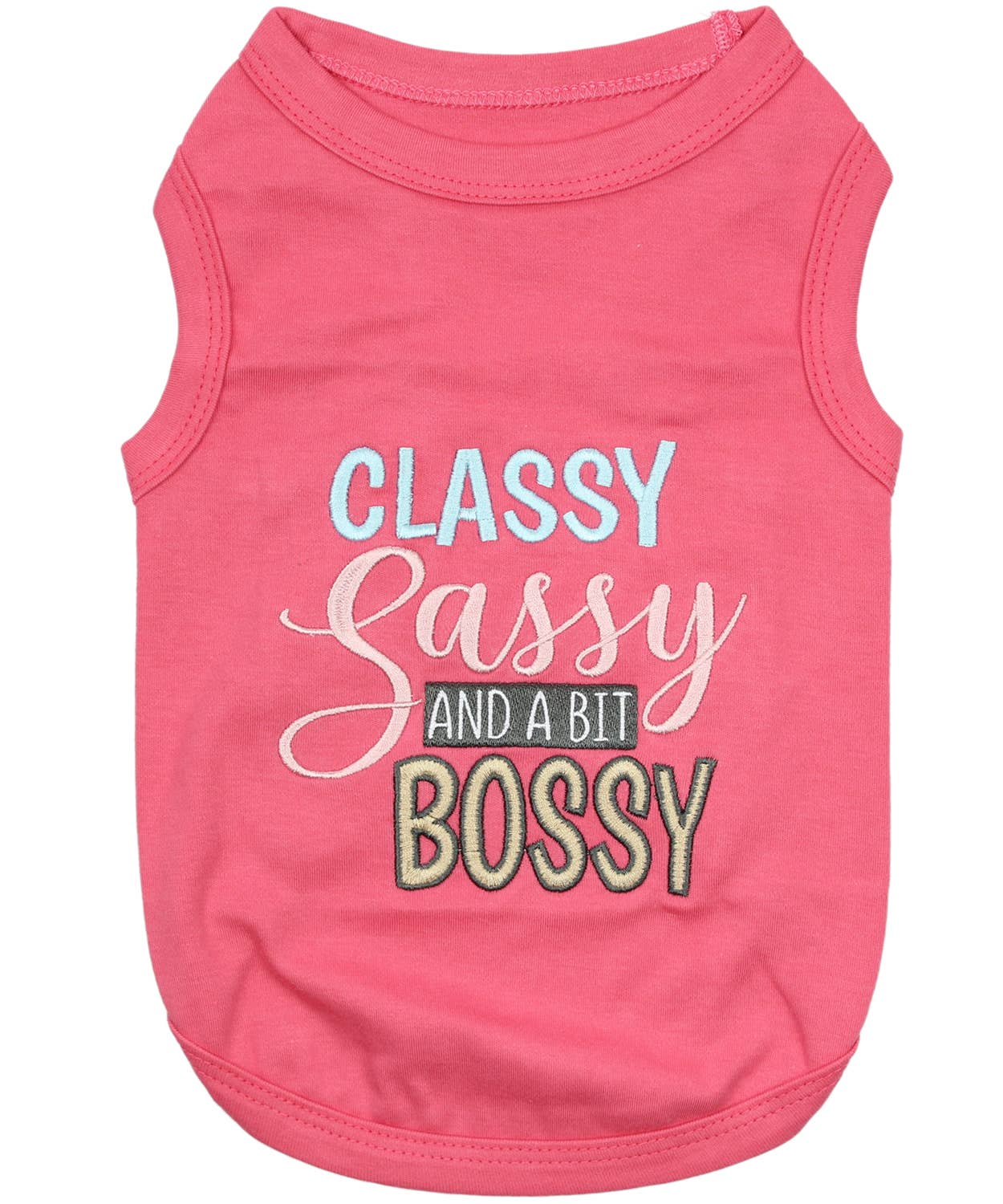 Classy Sassy and a Bit Bossy Dog T-Shirt