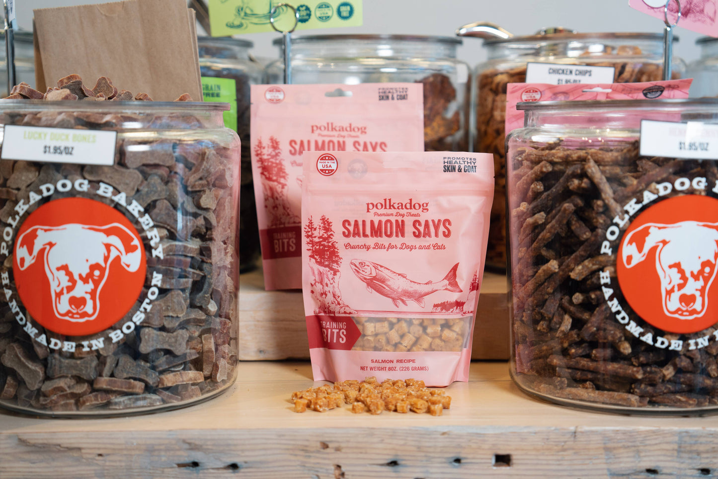 Salmon Says Training Bits - 7oz - Dog & Cat Treats