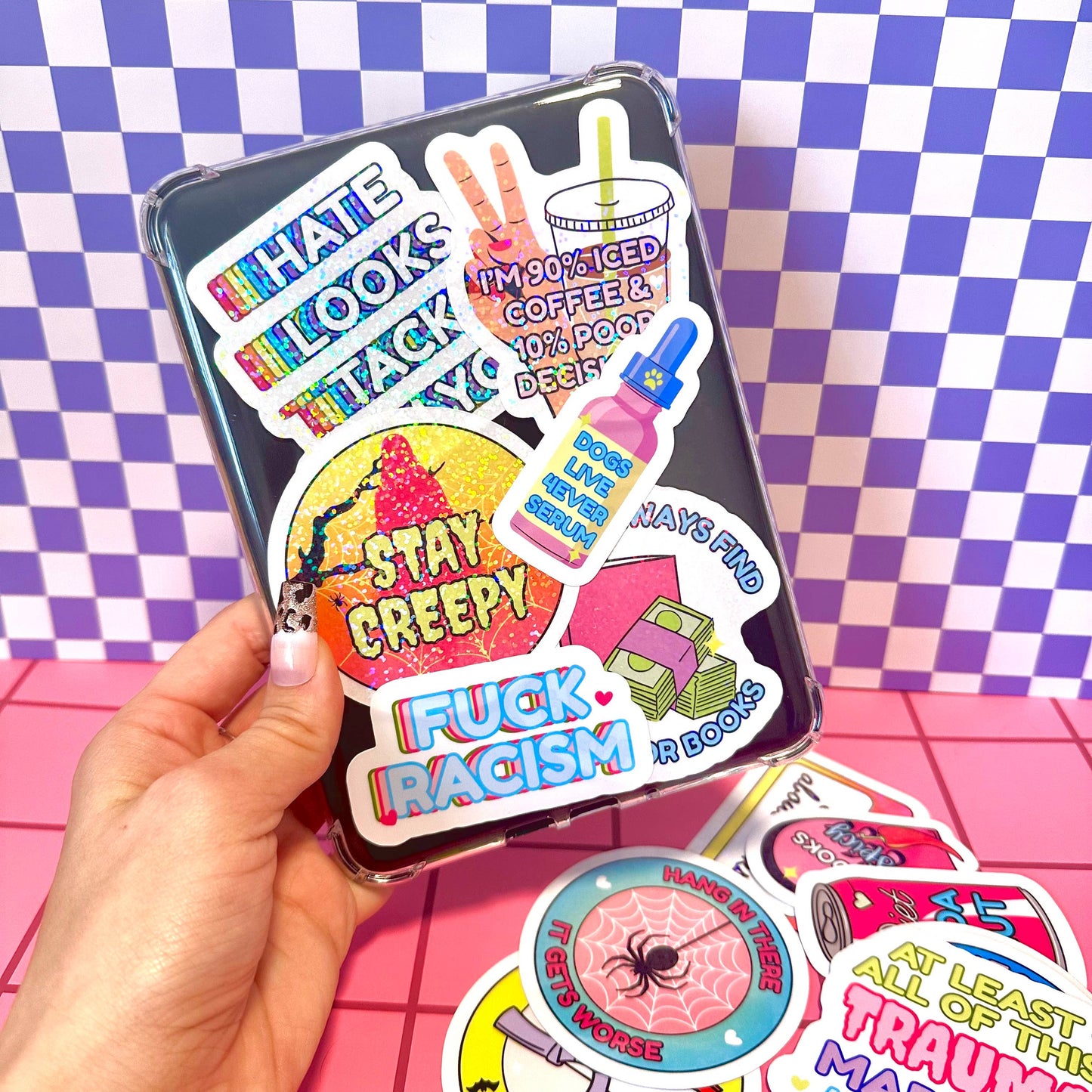 Custom Logo Waterproof Vinyl Sticker (Your Design)