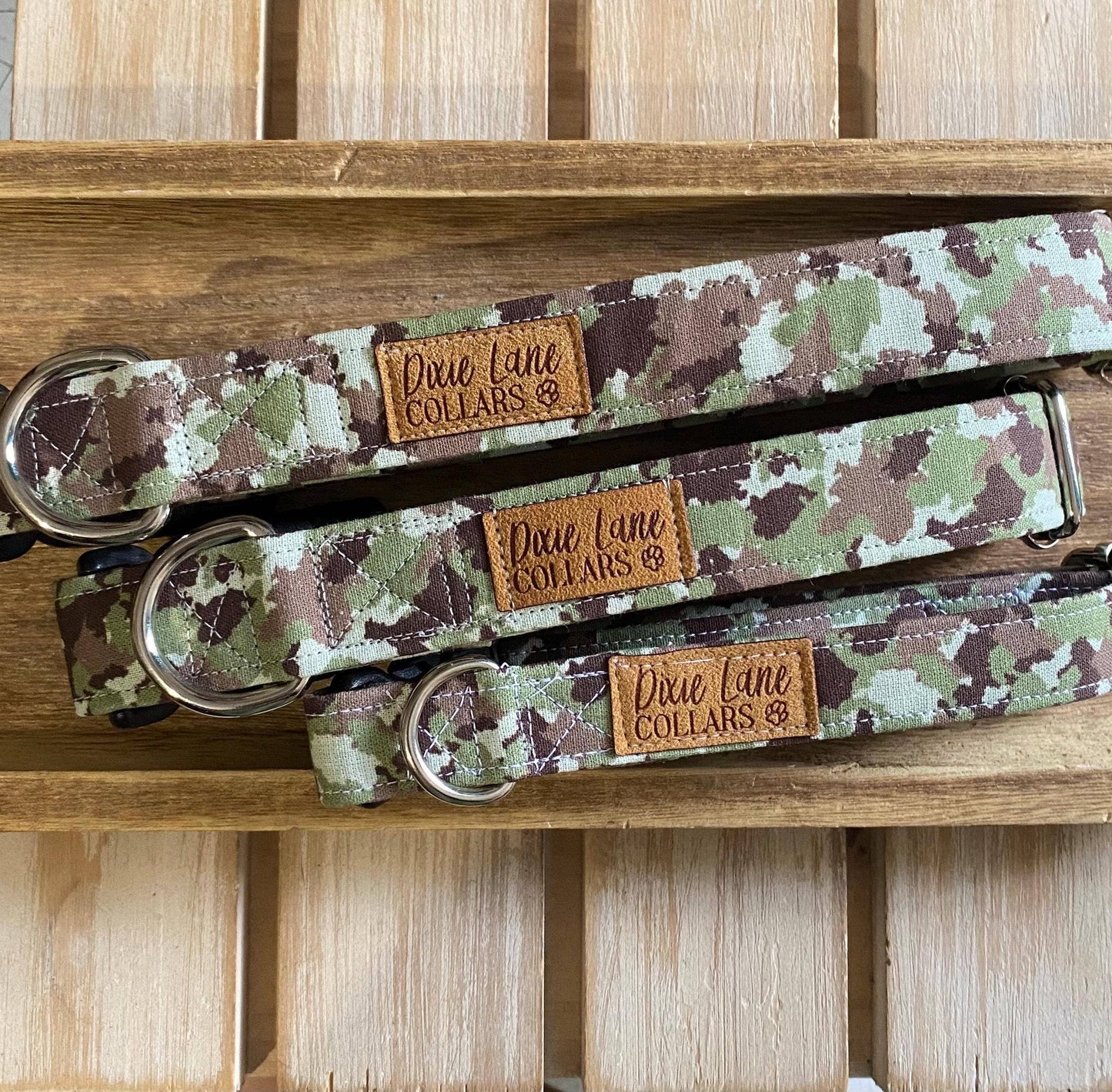 Camouflage Army Camo Print Dog Collar