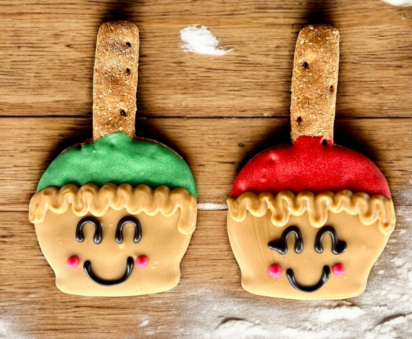 Caramel Apple Cuties Fall dog treats