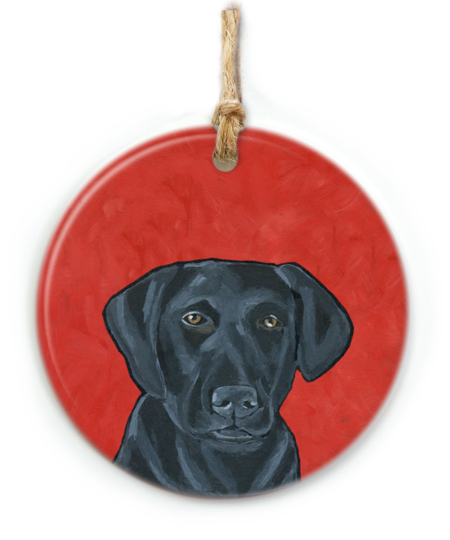 Labrador Retriever Dog Ornament