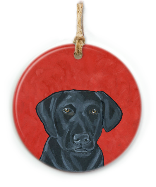 Labrador Retriever Dog Ornament