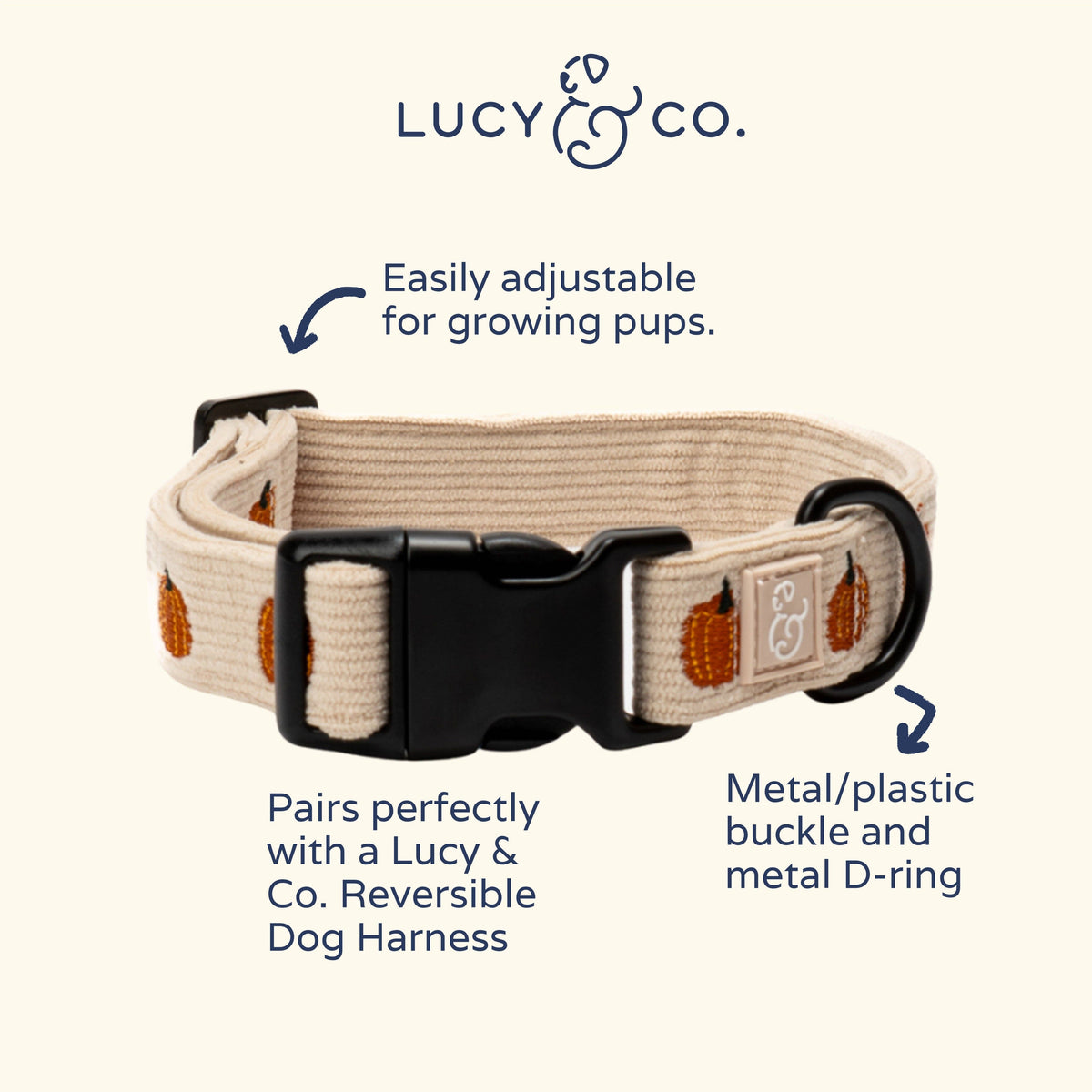 Oh My Gourd Corduroy Collar